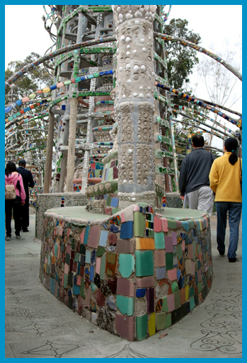 Rodia's ship at Watts Towers